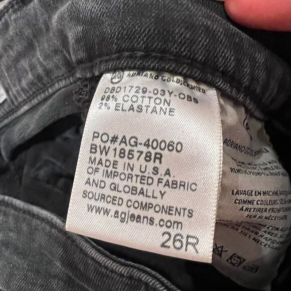 AG Adriano Goldschmied The Mila Super High Rise Skinny Jeans Size 26 - Picture 7 of 7